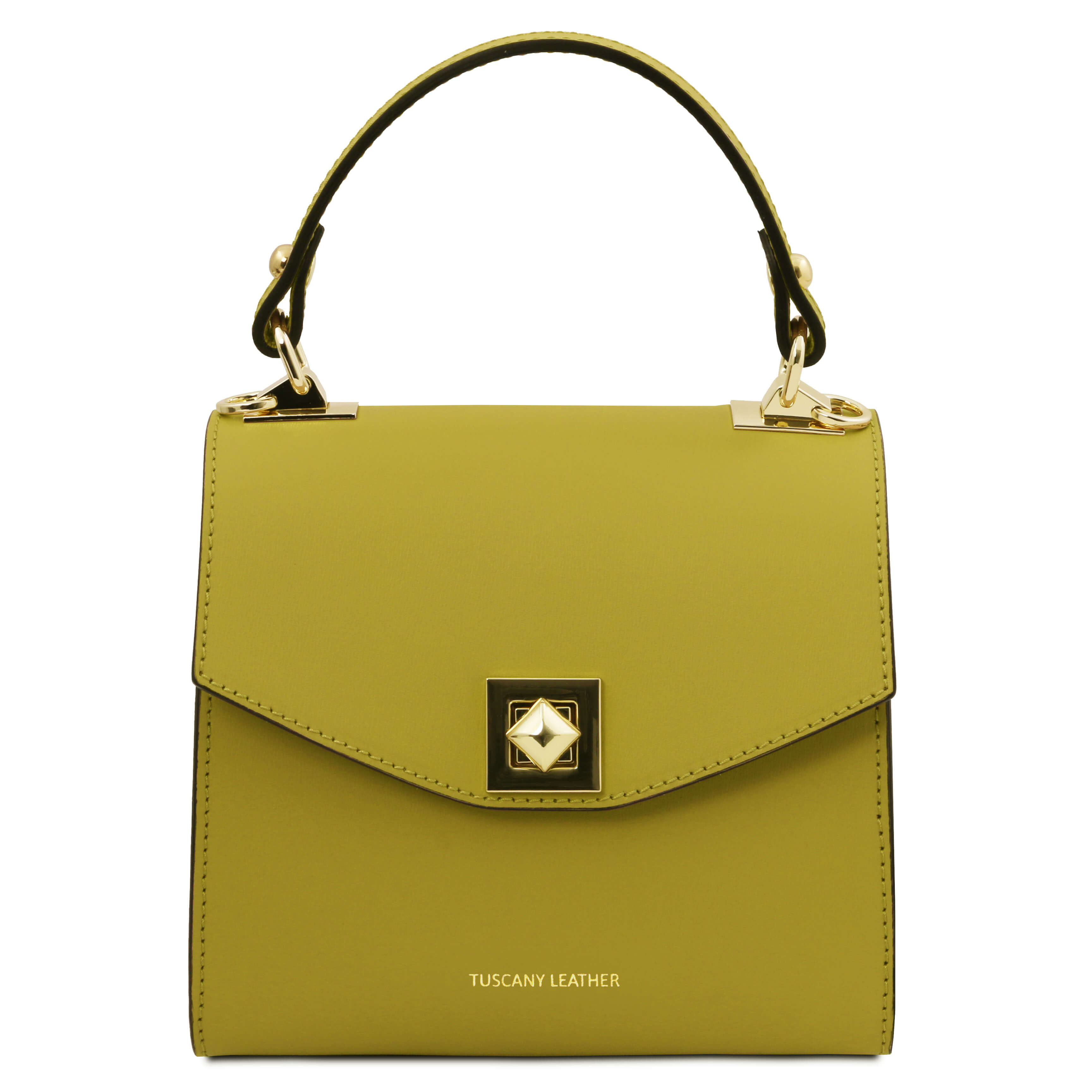 Tuscany Leather leren handtas TL Bag mini voor dames TL142203 groen