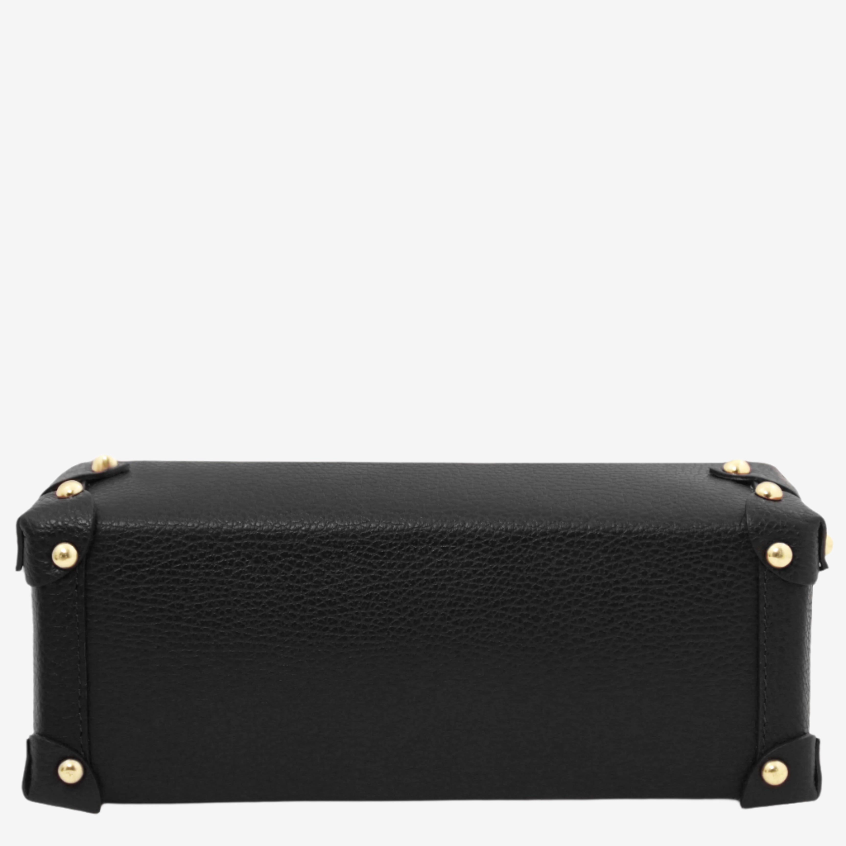 Tuscany Leather handtassen dames Praline TL142422 black onderkant
