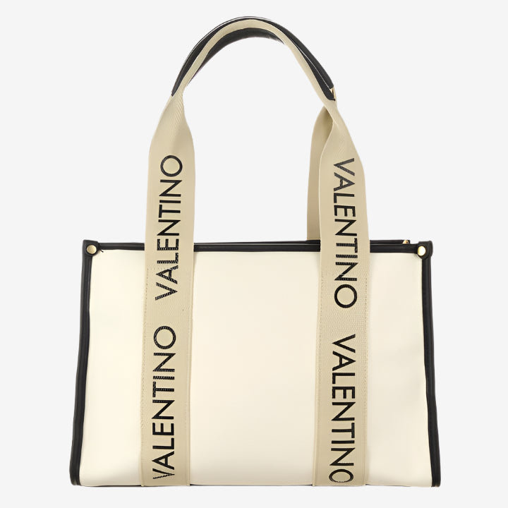Valentino shoppers dames Candle VBS7DD01 Naturale Nero 