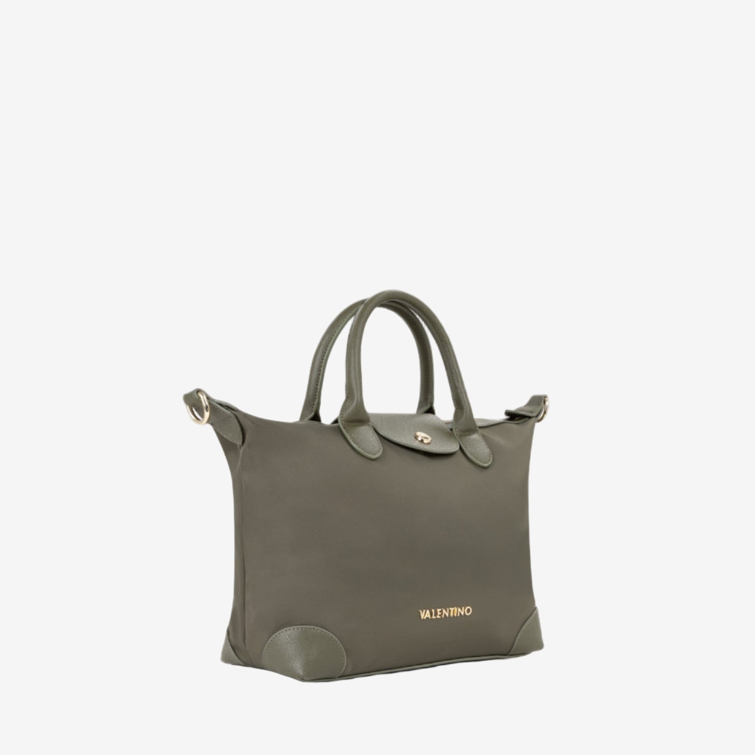 Valentino Bags handtassen dames Jolly Re VBS9JX23 Groen voorkant schuin