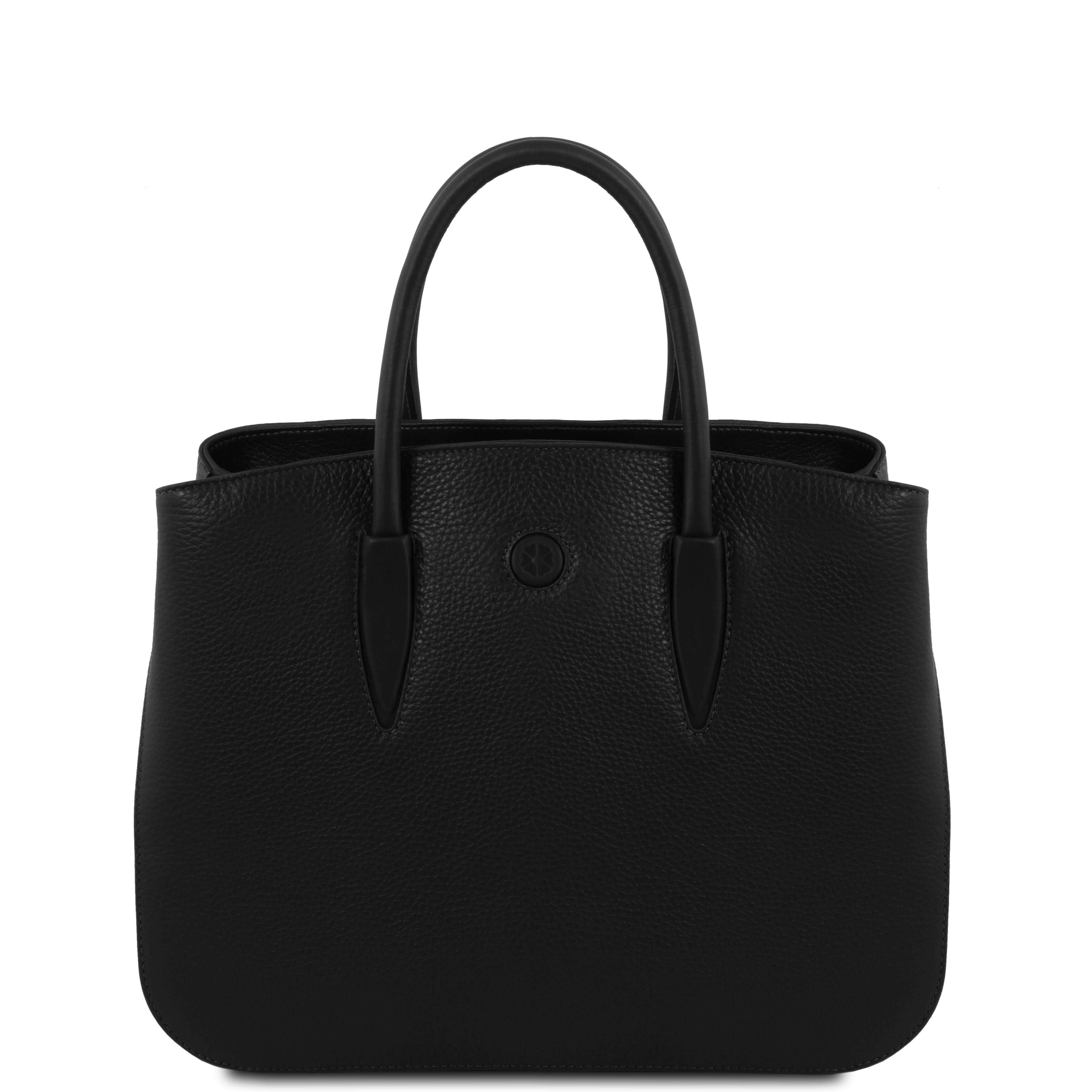 Tuscany Leather leren handtas Camelia voor dames tl141728 zwart