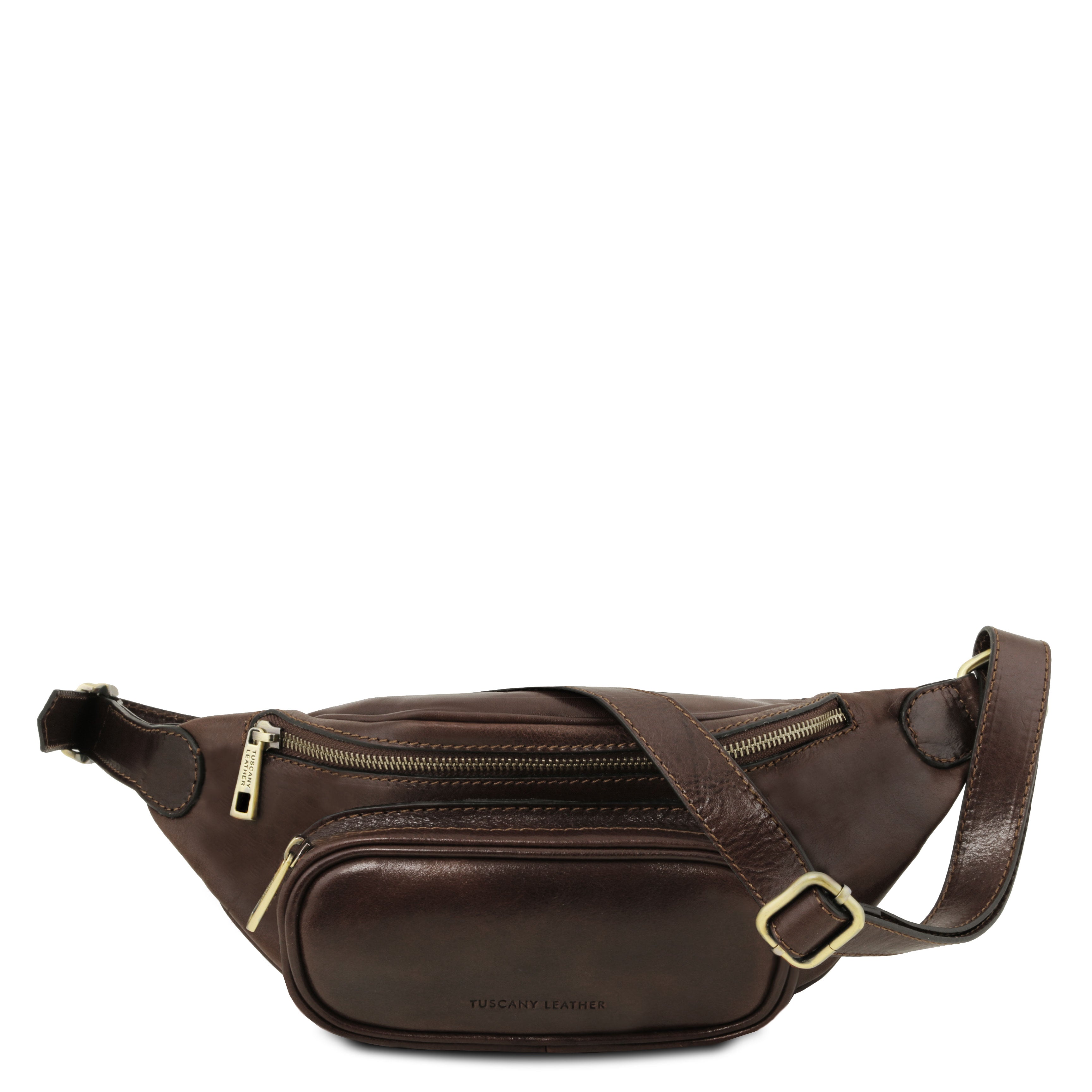 Tuscany Leather heuptas leer donkerbruin