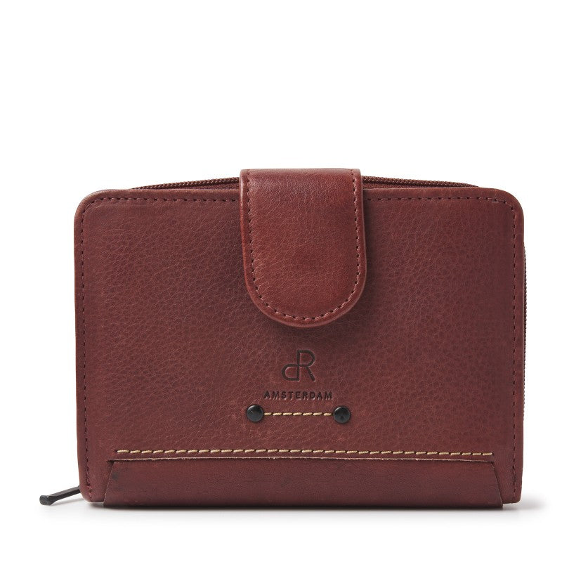 93123 dR Amsterdam dames portemonnee leren bruin