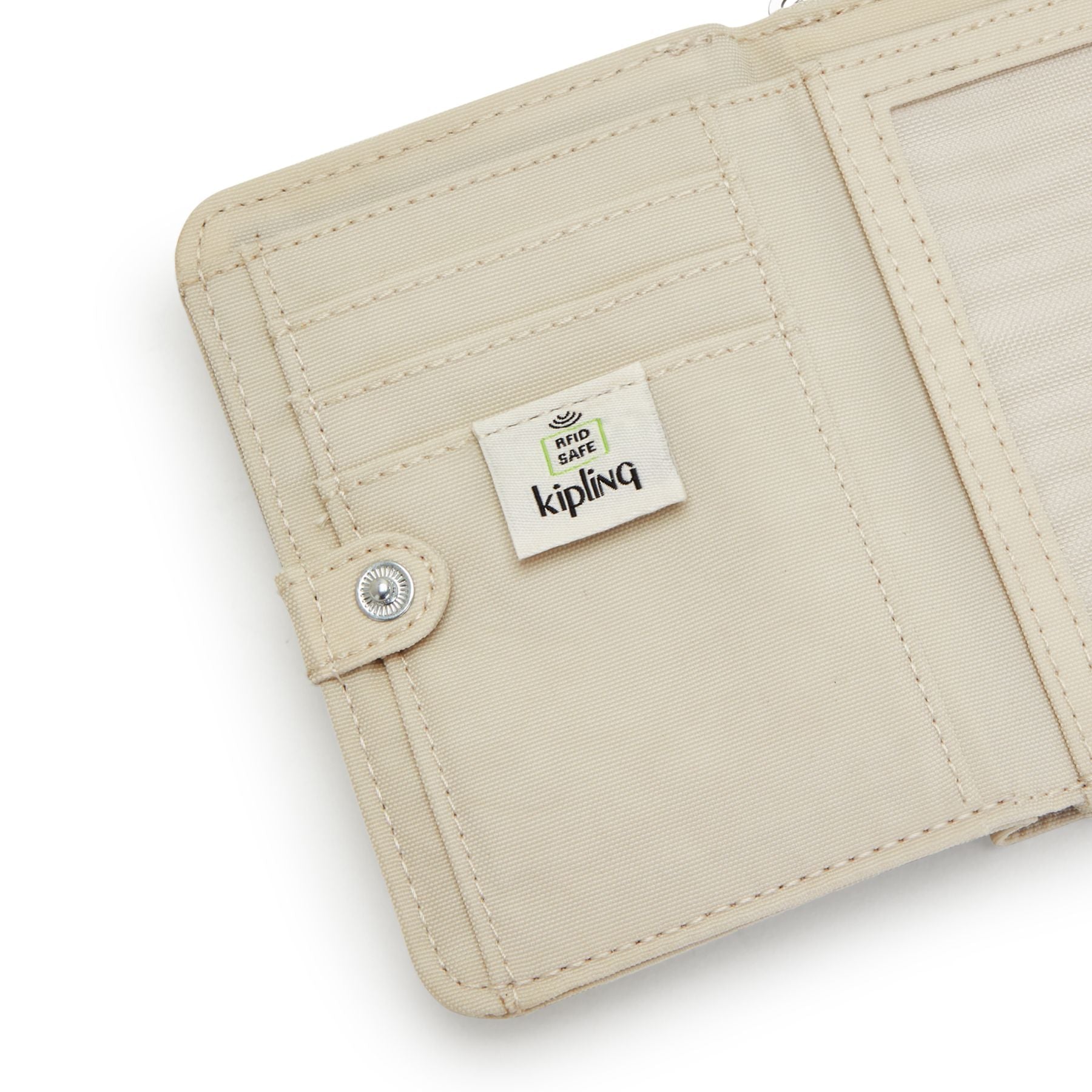 Kipling portemonnee Polyamide MONEY LOVE beige rfid