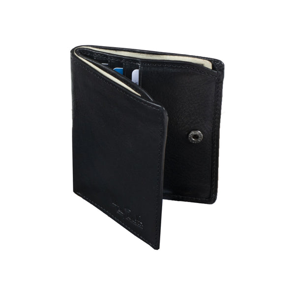 Tony Perotti portemonnee RFID met kleingeldvak aan de achterzijde zwart